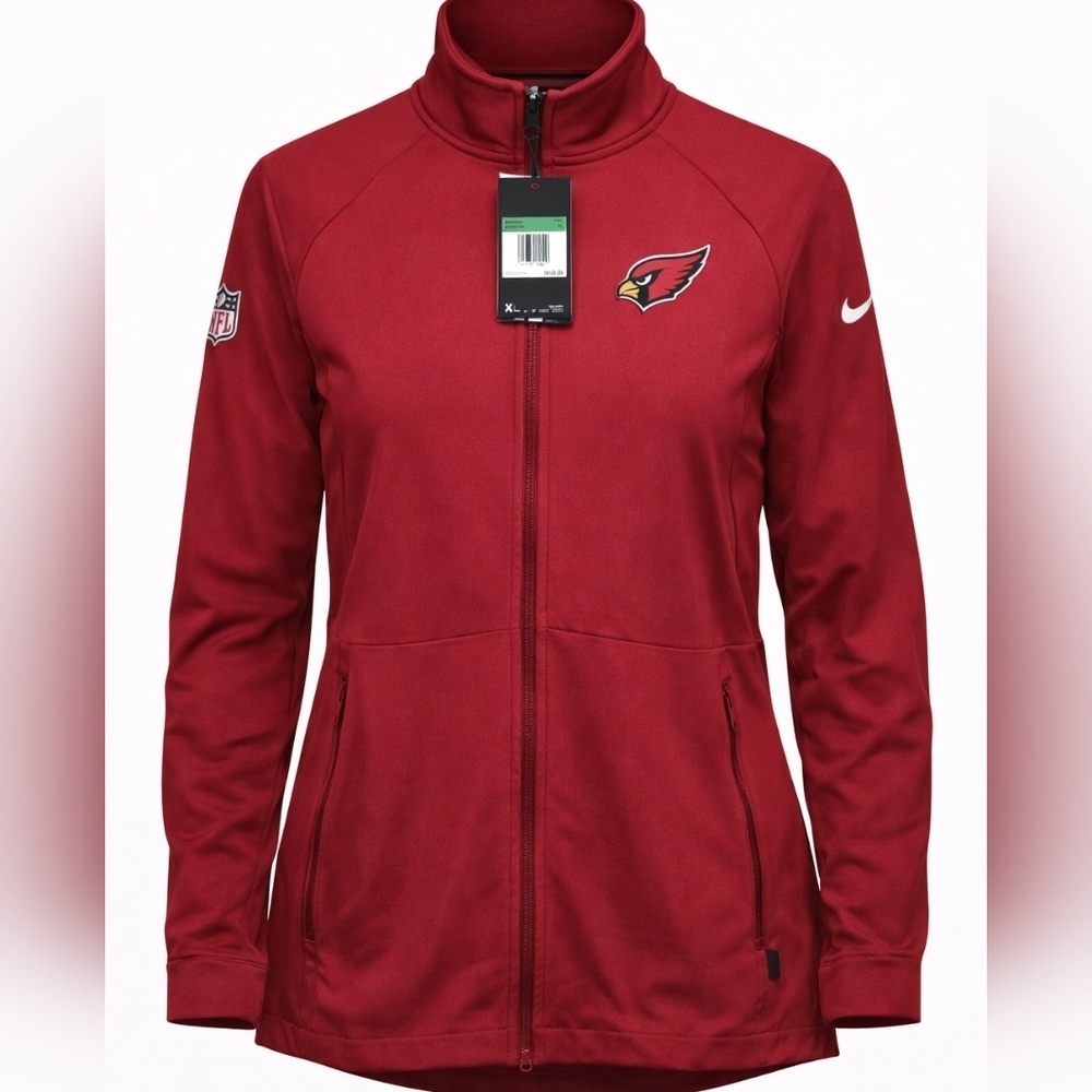 Nike Arizona Cardinals Women’s Full-Zip Performance Jacket – Size XL | NWT |